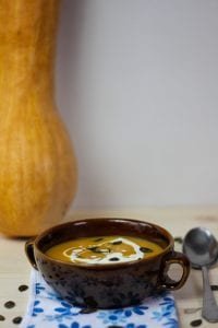 Soup from pumpkin