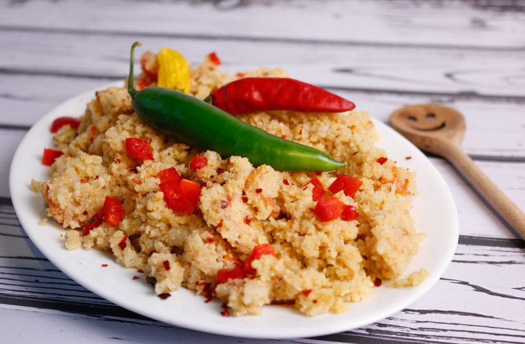 Cauliflower with spices