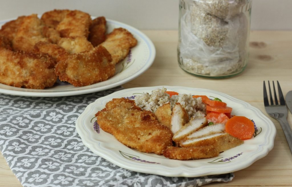Fried chicken breast